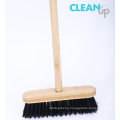 Home Cleaning Wooden Dust Broom with Bamboo Bristles/Floor Cleaning